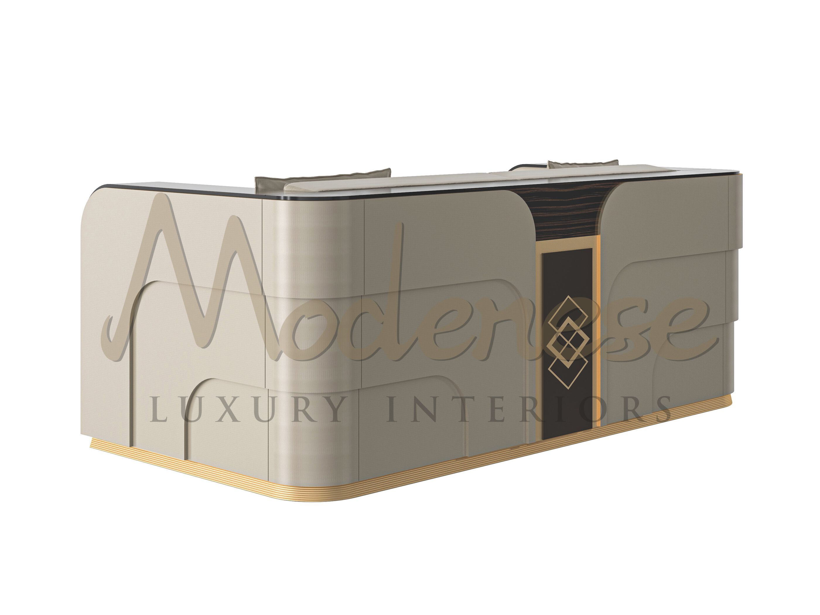 2-местный кожаный диван Modenese Luxury Interiors MAKASSAR ARCH-00122242 - Вид №3
