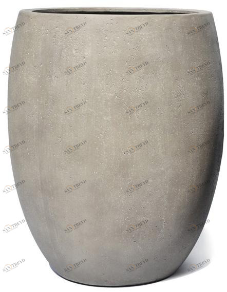 PAOLELLI GARDEN Садовый горшок из фибры Concrete surface natural color 28 5240 / 28 4964