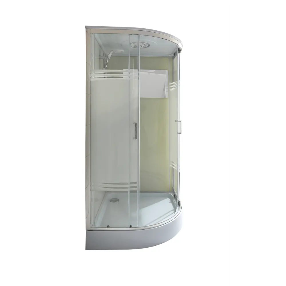 Душевая кабина Sensea Aurora 1/4 круга низкий поддон 100х100 см STLM-2138273 - Вид №3