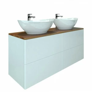 Orange Ot-130TuWOOD Тумба подвесная Otto без раковин. Хром