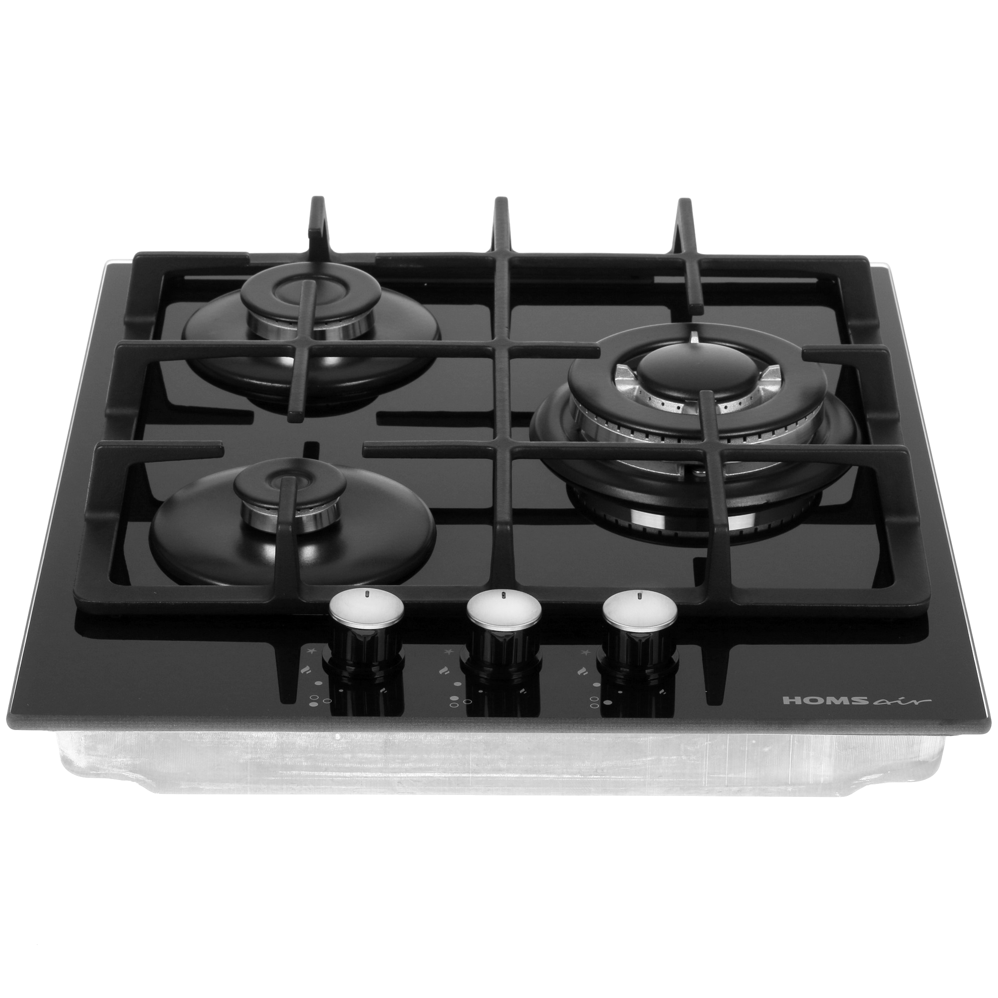 8160049 Газовая варочная поверхность HOMSair HGG433TGCBK STDN-0092348 - Вид №1