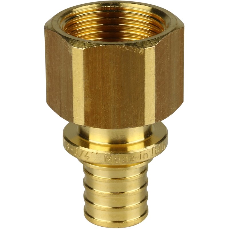 Переходник ВР 20x3/4" аксиальный для труб из сшитого полиэтилена STOUT SFA0002002034 - Вид №3