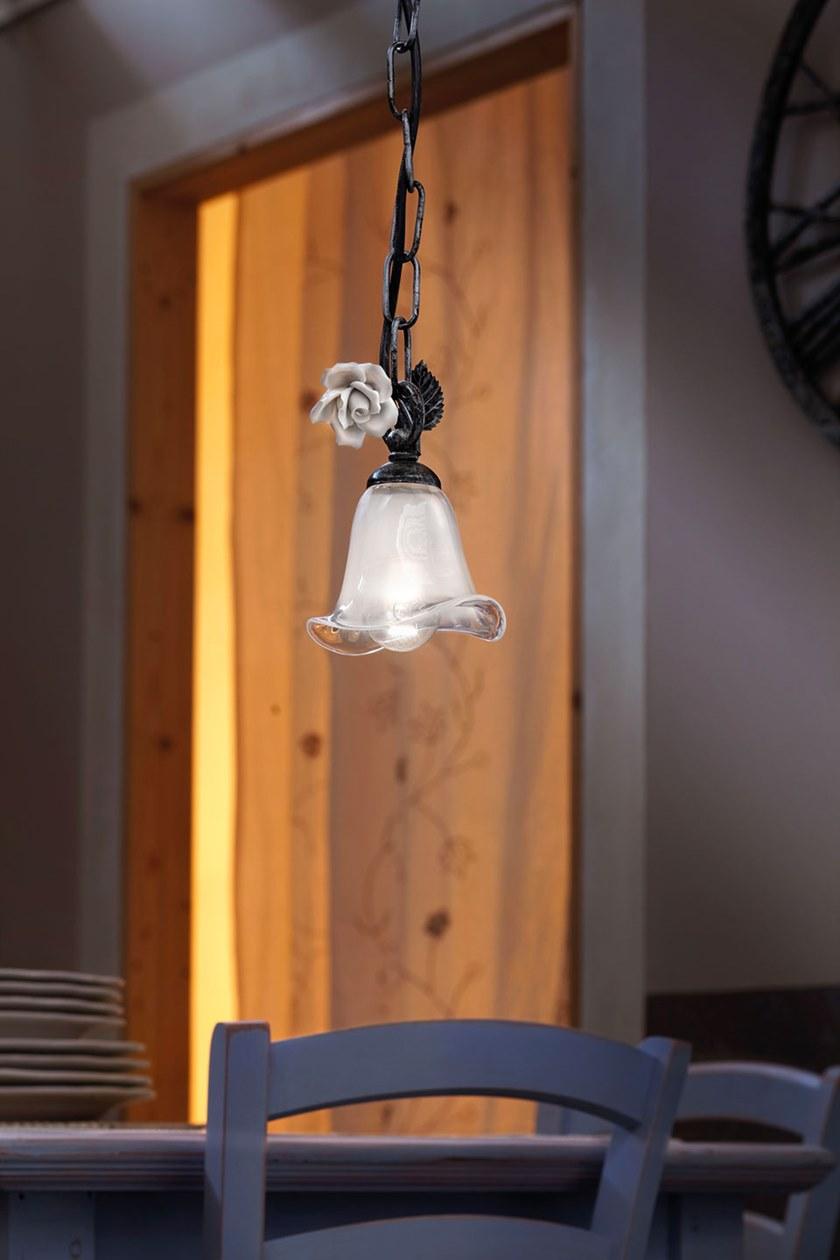 FERROLUCE Подвесной светильник из керамики Siena C1188 - Вид №1