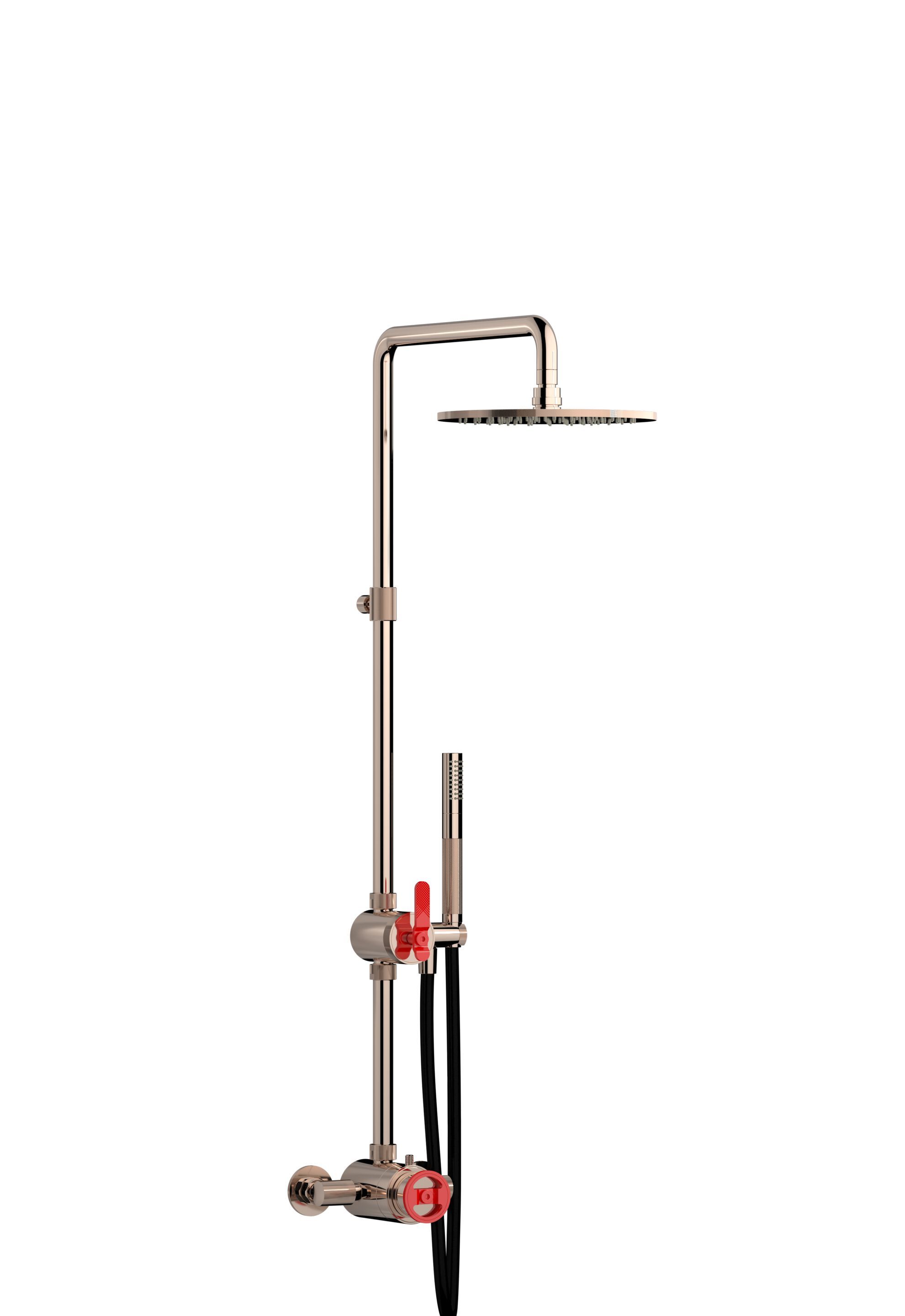 Настенная термостатическая душевая колонна с ручным душем IB Bold ARCH-00071043 - Вид №18