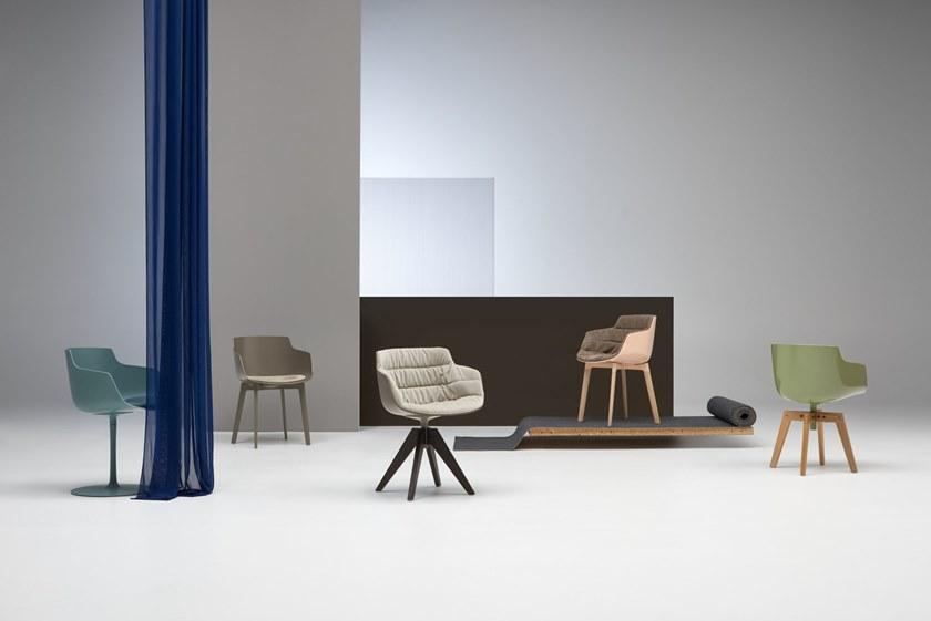 MDF Italia Вращающееся кресло со встроенной подушкой Flow sun-id-1515490 - Вид №2