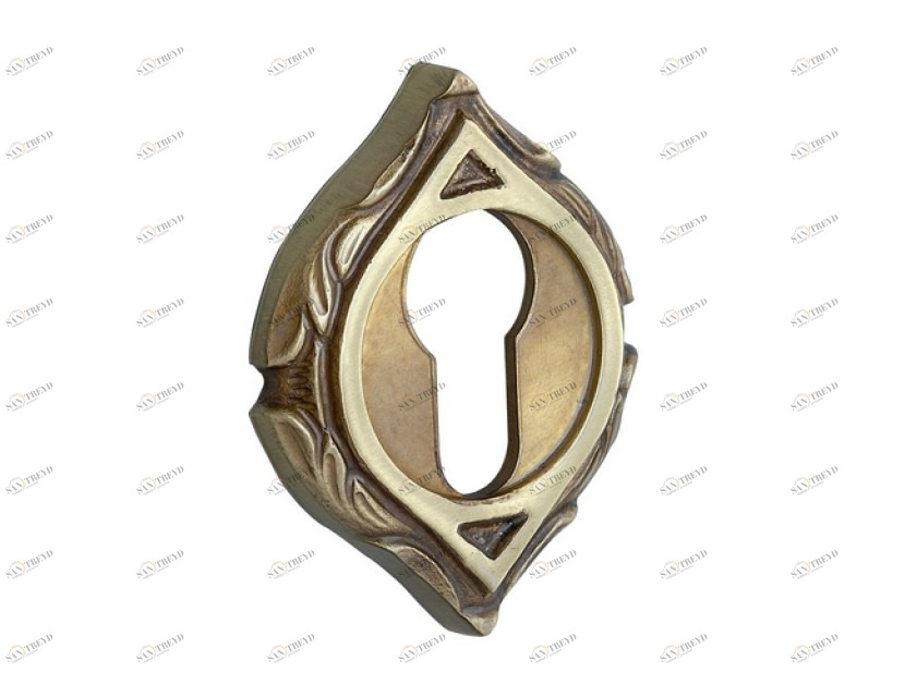 0EY073.000.45 Накладка с каплевидным вырезом европрофиля Английская бронза Mestre 