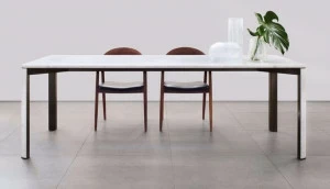 mg12 Прямоугольный стол из каррарского мрамора Gregorio