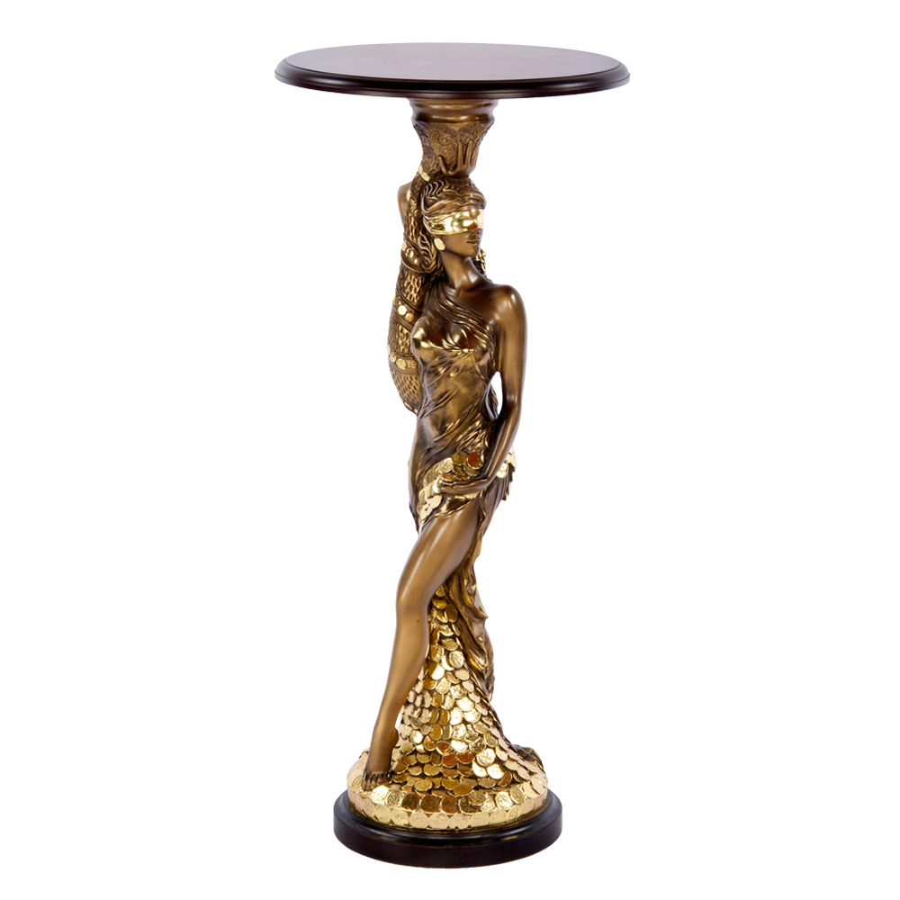 13056,11481 Подставка декоративная Фортуна Бронза BOGACHO 4627138200469, 4627138231814 - Вид №1