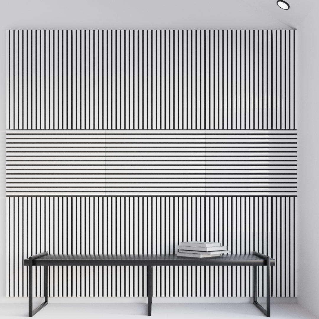 Панель Стеновая Акустическая Stella Trend Standart Белый 900х600х21 (уп.1шт.) STSR-01 - Вид №1