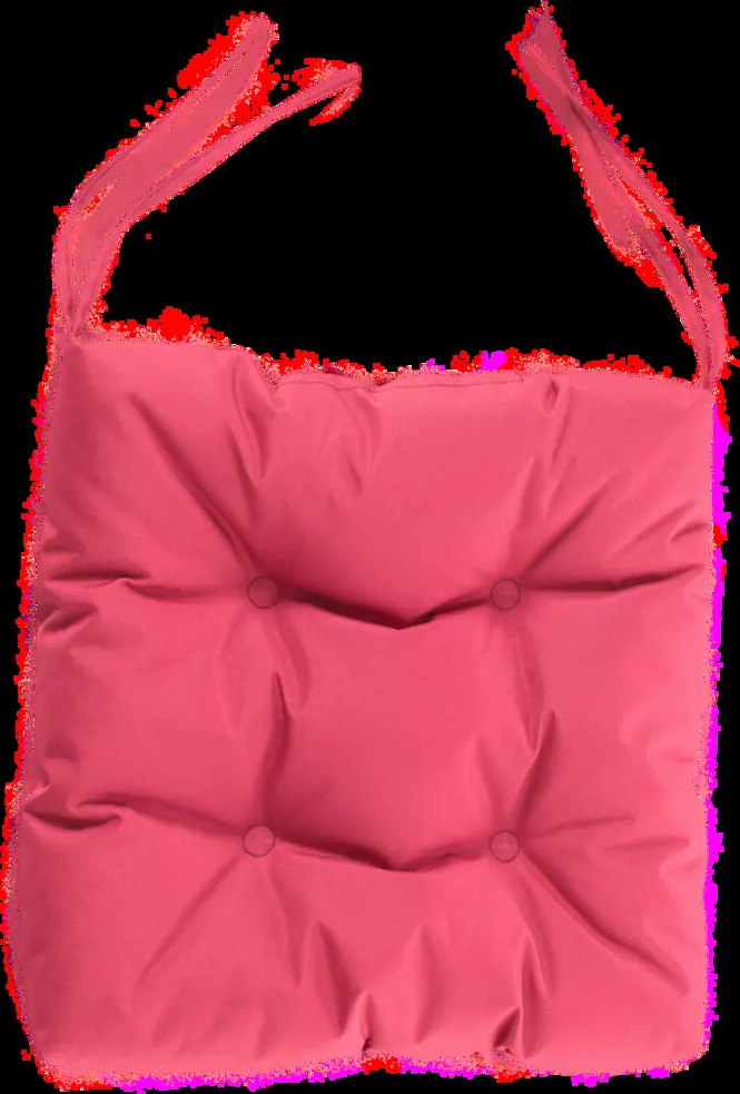 ТУБА-ДУБА Подушка для стула Вишнёвая 40х40 см - уютные посиделки 84707780