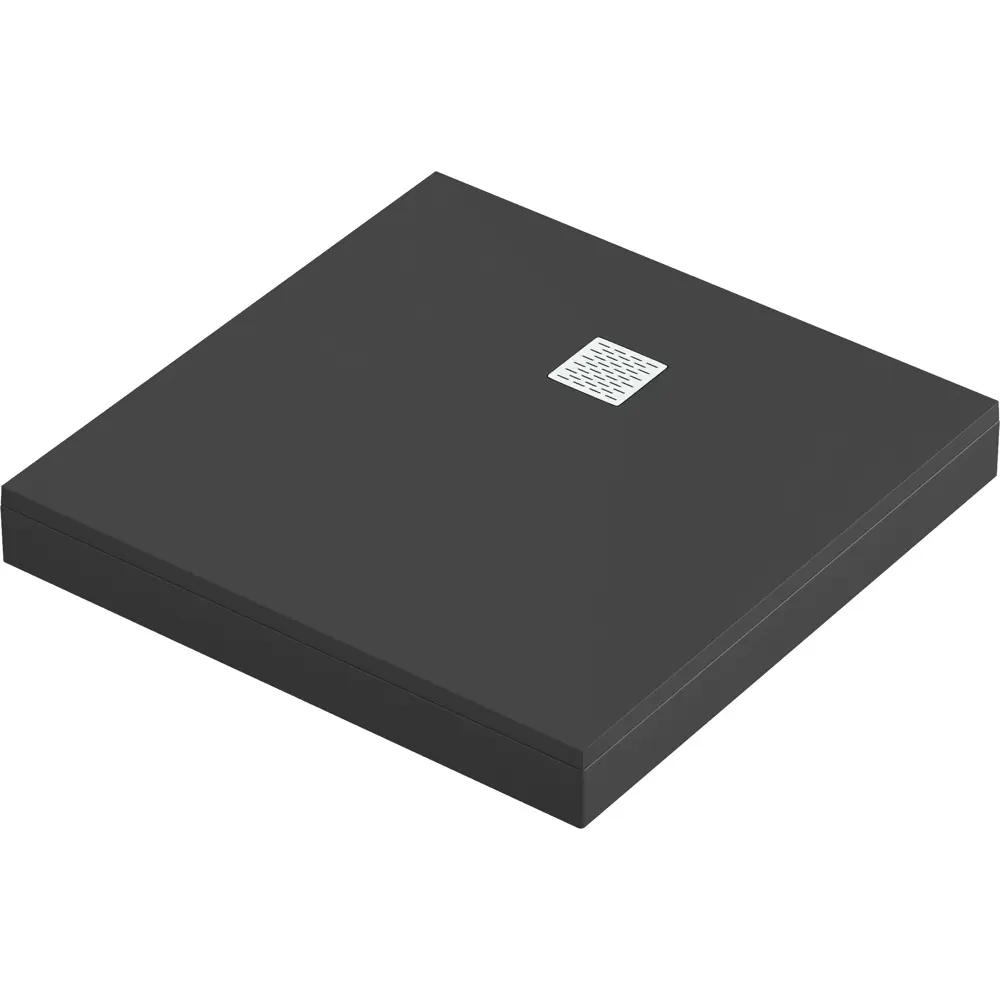 Santreyd Marble - душевой поддон из искусственного камня 90×90 см черный 89391632 STLM-1330155