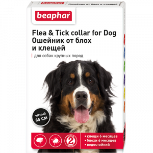 Т00000548 Ошейник для собак от блох и клещей 85см Beaphar