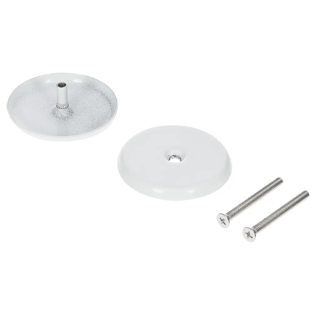 Накладка на цилиндр Фабрика замков Е 004 белая - защита и стиль 18841633 STLM-0013147