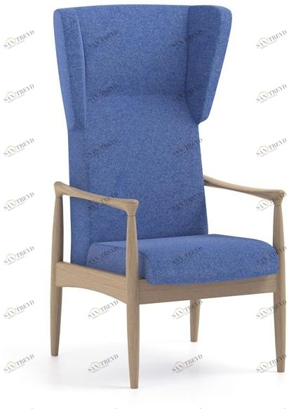 PIAVAL Кресло из ткани с высокой спинкой Pia | health & care 49-63/3