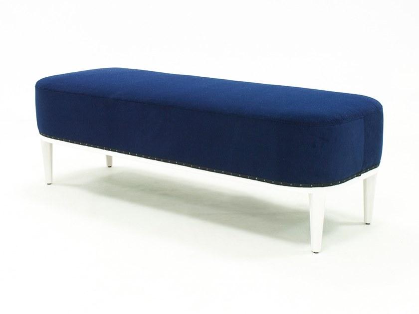 CREARTE COLLECTIONS Мягкая скамейка тканью в современном стиле Mar essence 115 - Вид №1