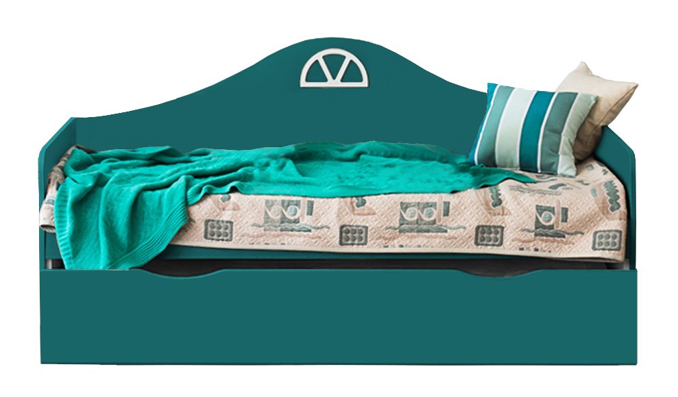 Подростковый диван-кровать с дополнительным спальным местом "Амстердам" МАНДАРИН АМСТЕРДАМ 179542 Красный Santreyd  - Вид №1