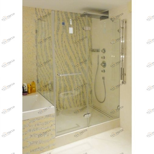 Душевая кабина 105x105 GK-003V стекло прозрачное GUTEWETTER LUX SQUARE 105X105GK003V