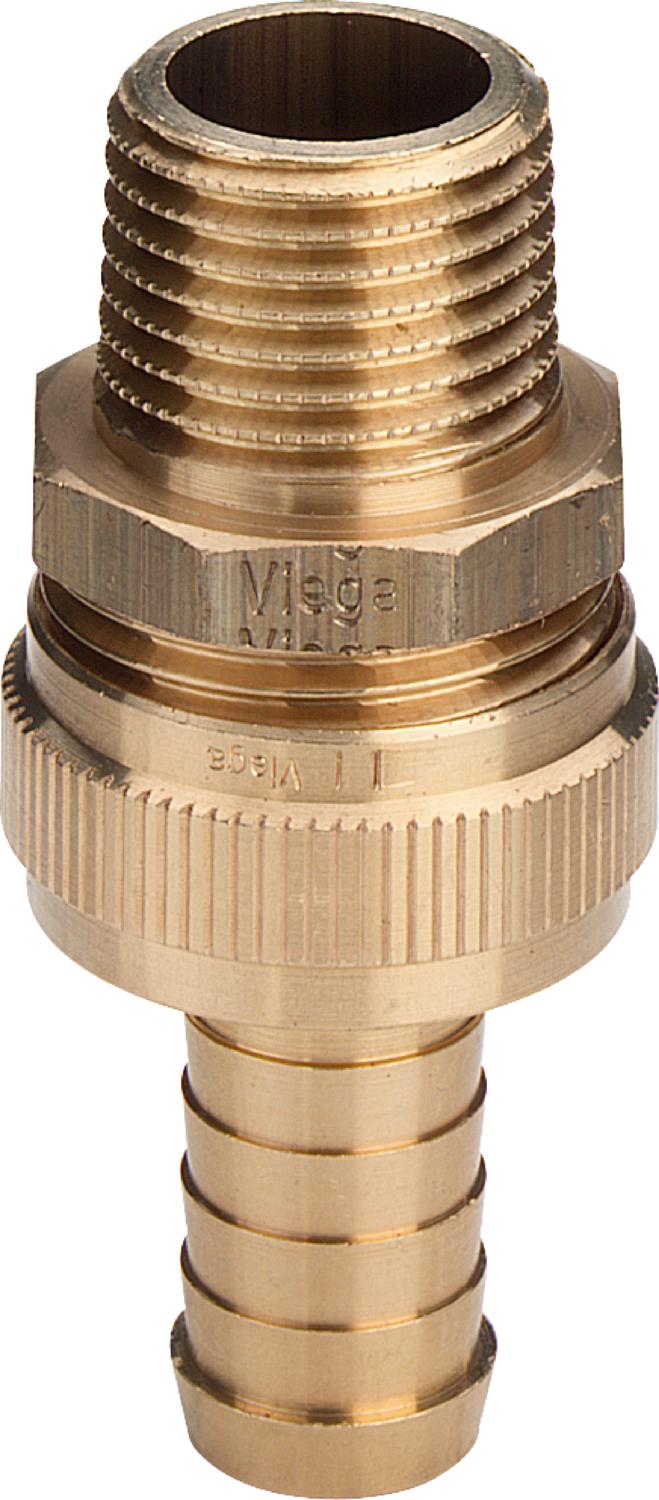 Viega Фитинг "елочка" для присоединения шланга 1831 (123 642 1)) 