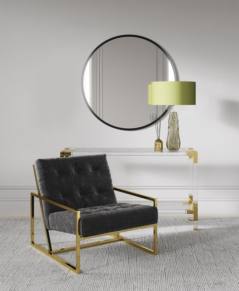 Настольная лампа 66х43см зеленая Crystal BRTL3020 DELIGHT COLLECTION  00-3882441 Зеленый;прозрачный  - Вид №2