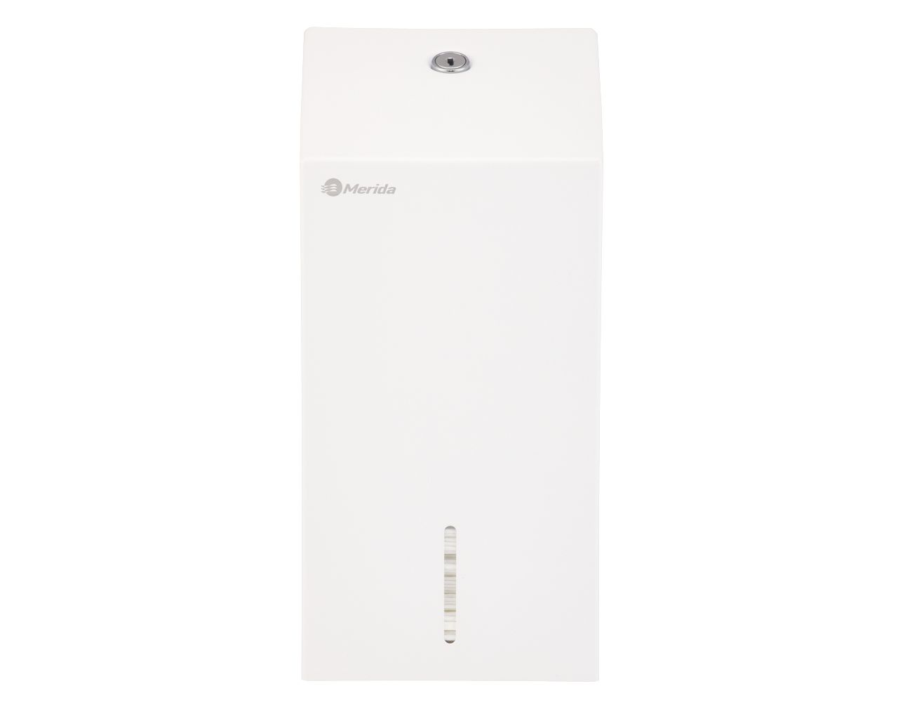 BSB401 Контейнер для туалетной бумаги STELLA WHITE LINE, вместимость до 400 листов, белый Merida  - Вид №8