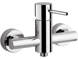 Латунный однорычажный наружный смеситель для душа с 2 отверстиями