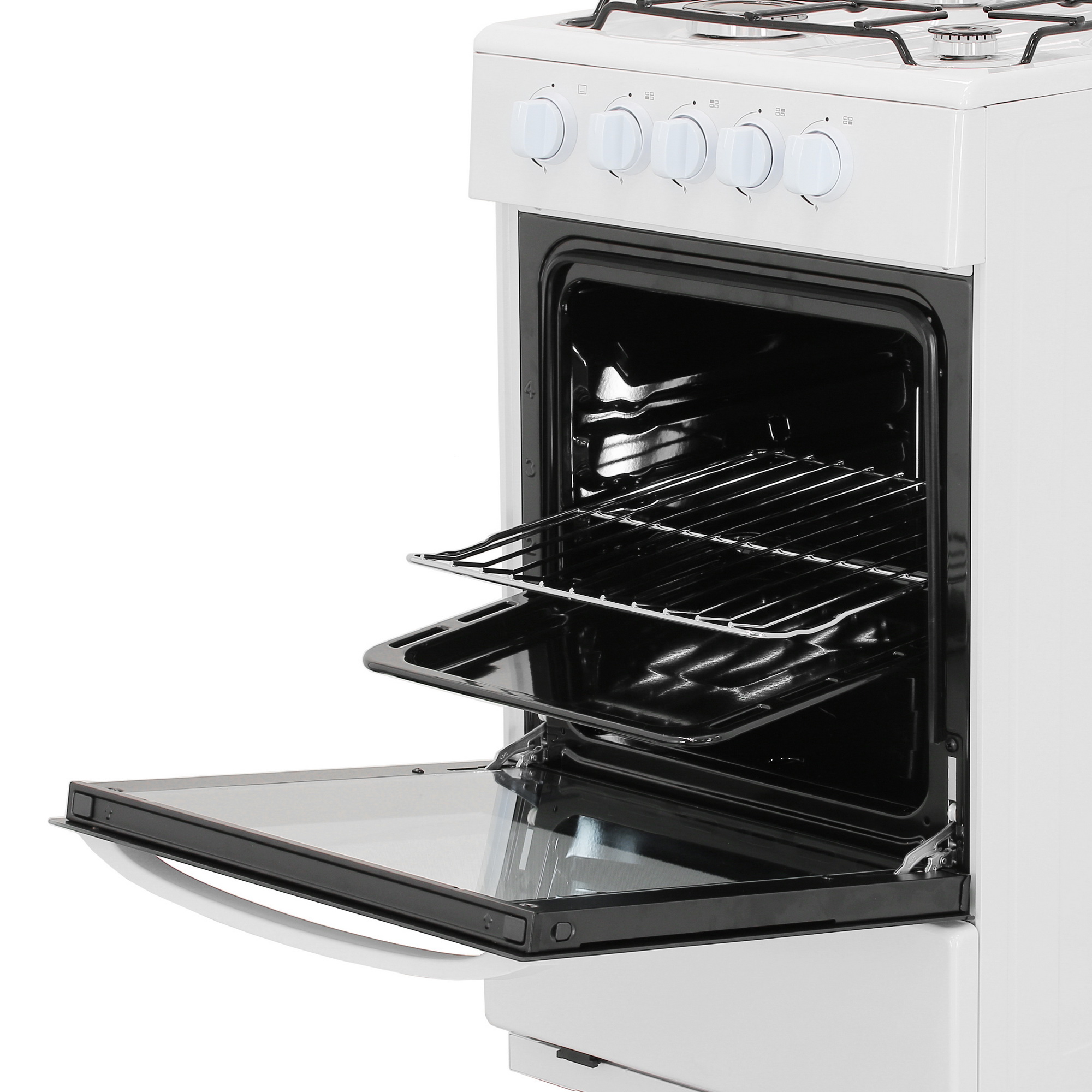 9081929 Газовая плита Aceline G15-1W белый STDN-0066227 - Вид №6