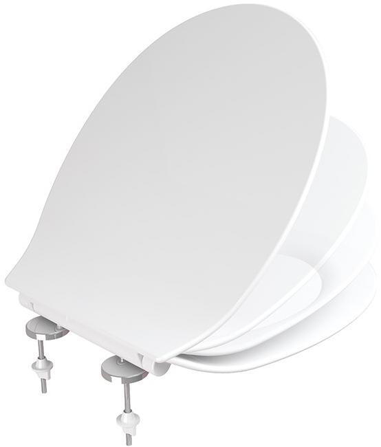 Набор Sanitana компакт MUNIQUE: чаша + сливной бачок + крышка slim S10073323400000;S10073766600000;S80007262500000 - Вид №3