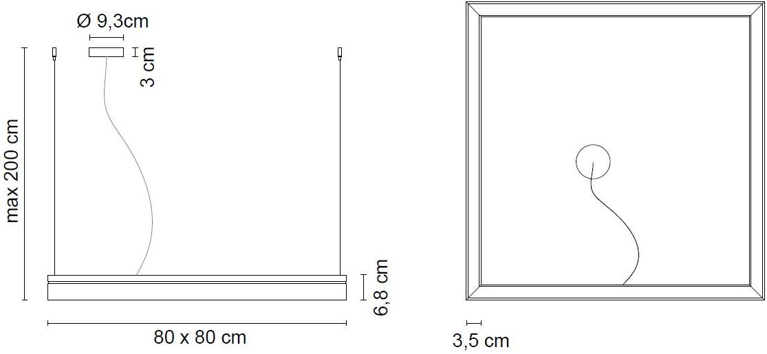EGOLUCE Светодиодная подвесная лампа Rail 1561 - Вид №3