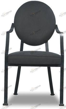 BAXTER Мягкое кожаное кресло с подлокотниками sun-id-1357979