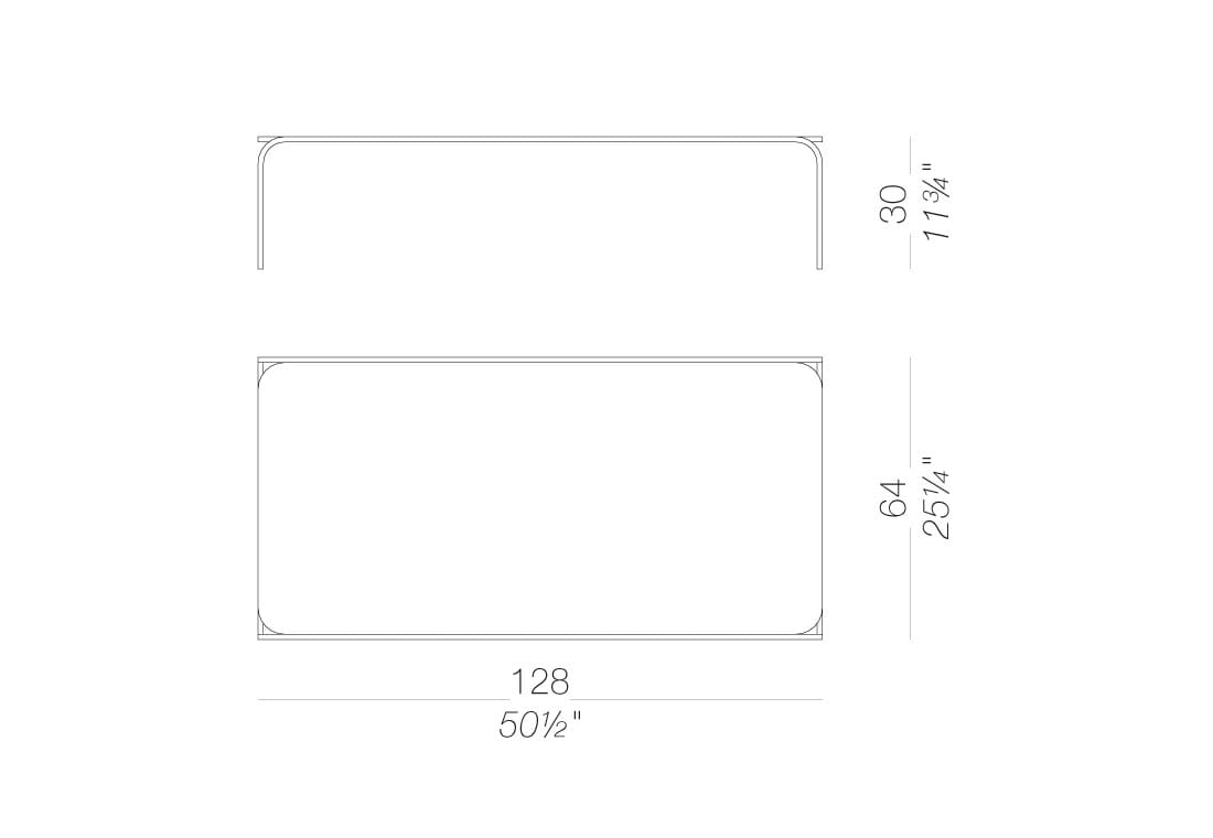 Прямоугольный садовый столик Lapalma TOÉ OUTDOOR ARCH-00144195 - Вид №4