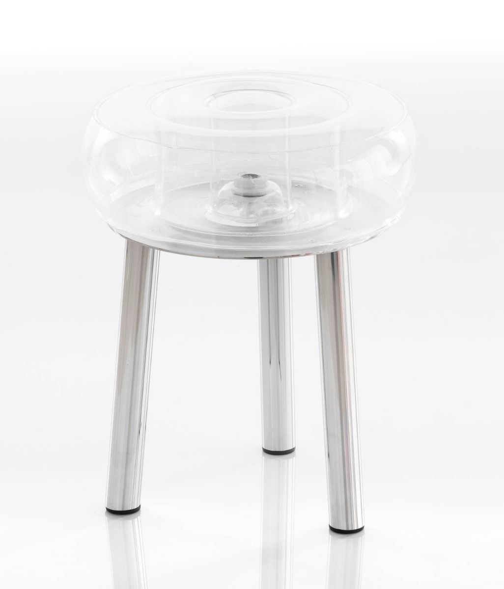 MOJOW Табурет FLOOFY из нержавеющей стали Прозрачный TAFLCIEKO01TR 