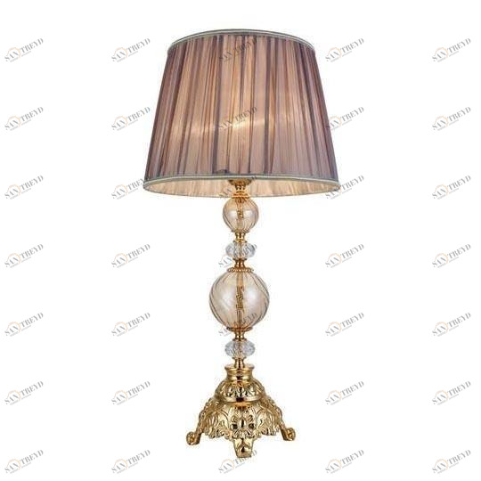 Настольная лампа Divinare 8820/09 TL-1 DIVINARE ИНТЕРЬЕРНЫЕ 194946 Бежевый;золото 