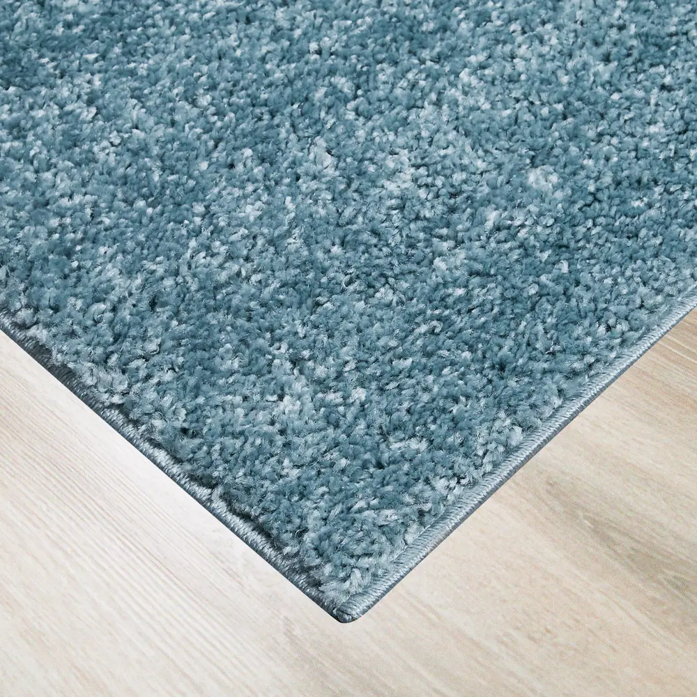 KREAFORTA Shaggy Bosfor - Голубой ковер с длинным ворсом 160x230 см 89394327 STLM-1570788 - Вид №2