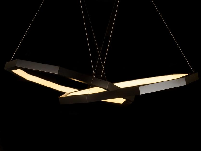 Karice Lighting Светодиодный подвесной светильник прямого света из алюминия  Luxlin  - Вид №3