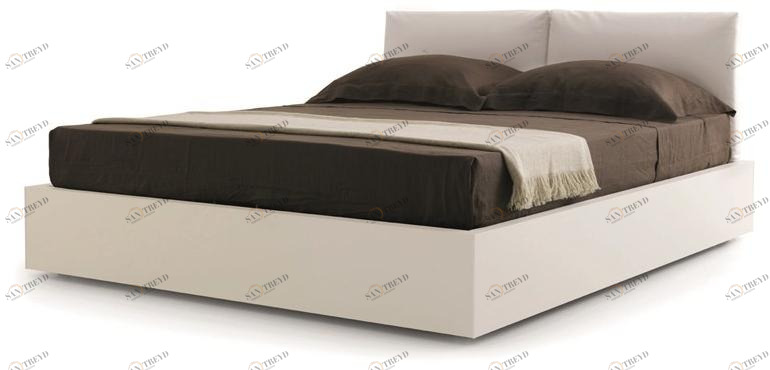Zalf Кровать-контейнер двуспальная с мягким изголовьем sun-id-1361514