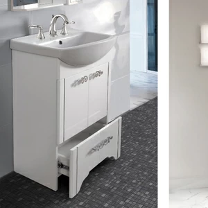 Комплект мебели для ванной Belux Квадор 60