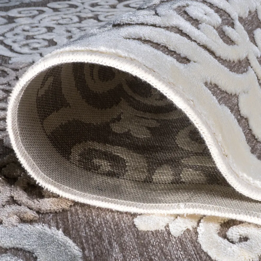 Ковер вискоза Genova 001-655590 160x230 см цвет бежевый RAGOLLE STLM-2037335 - Вид №2