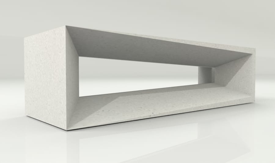 Скамья со встроенным освещением без спинки Viscio Urban Design PANCA LAMP ARCH-00144057 - Вид №8