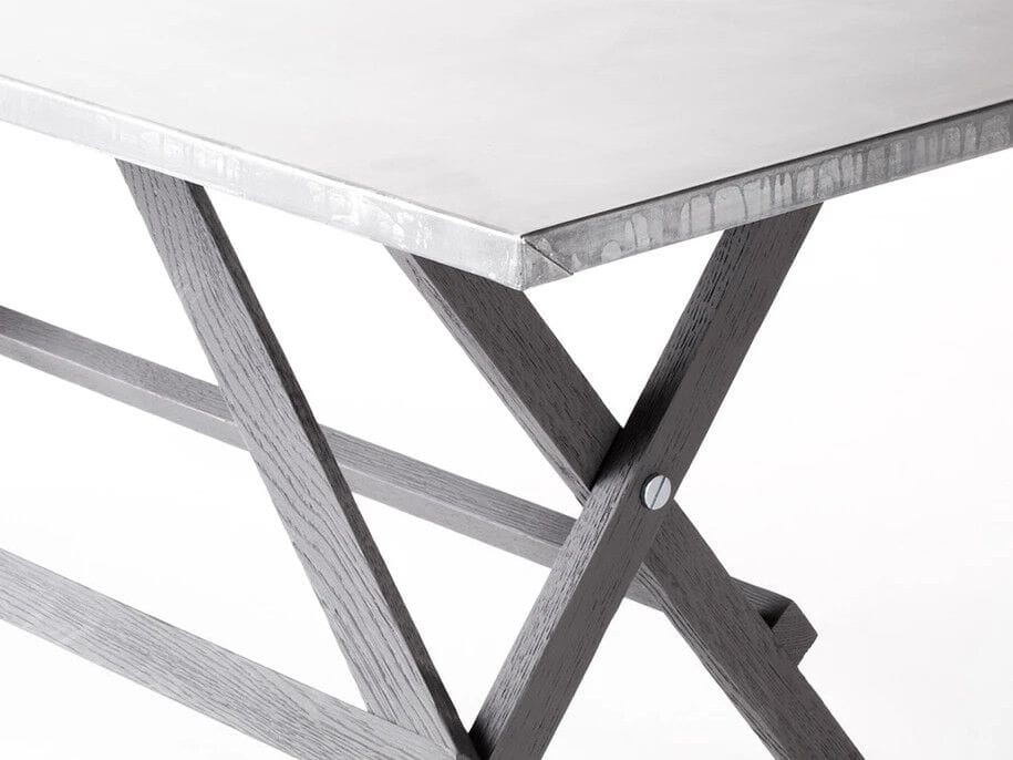 Прямоугольный складной обеденный стол из массива дерева Lando PARIGI ARCH-00128413 - Вид №1