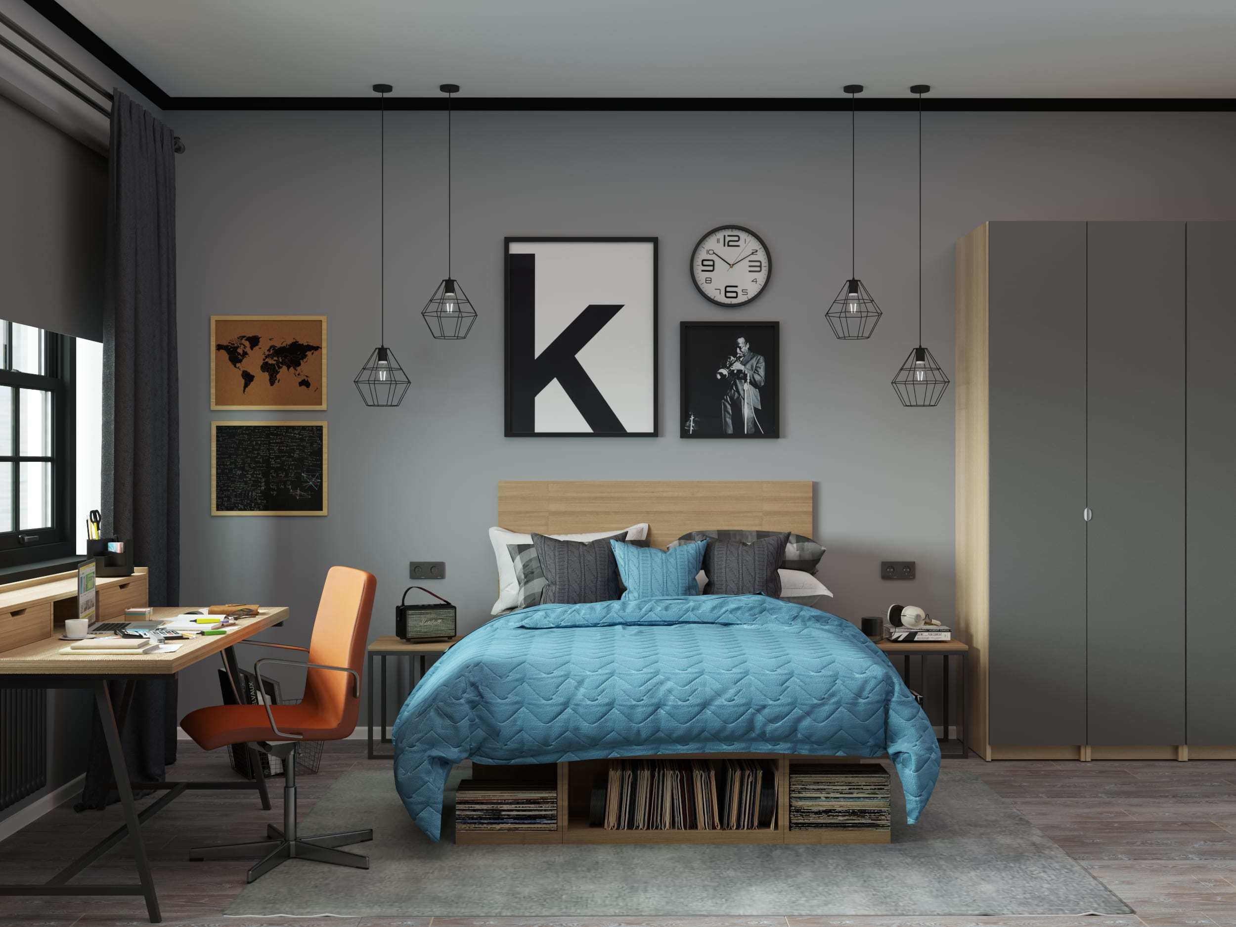 Подвесной светильник Vitaluce Orso - черный матовый для современного интерьера 18156425 STLM-0009745 - Вид №11