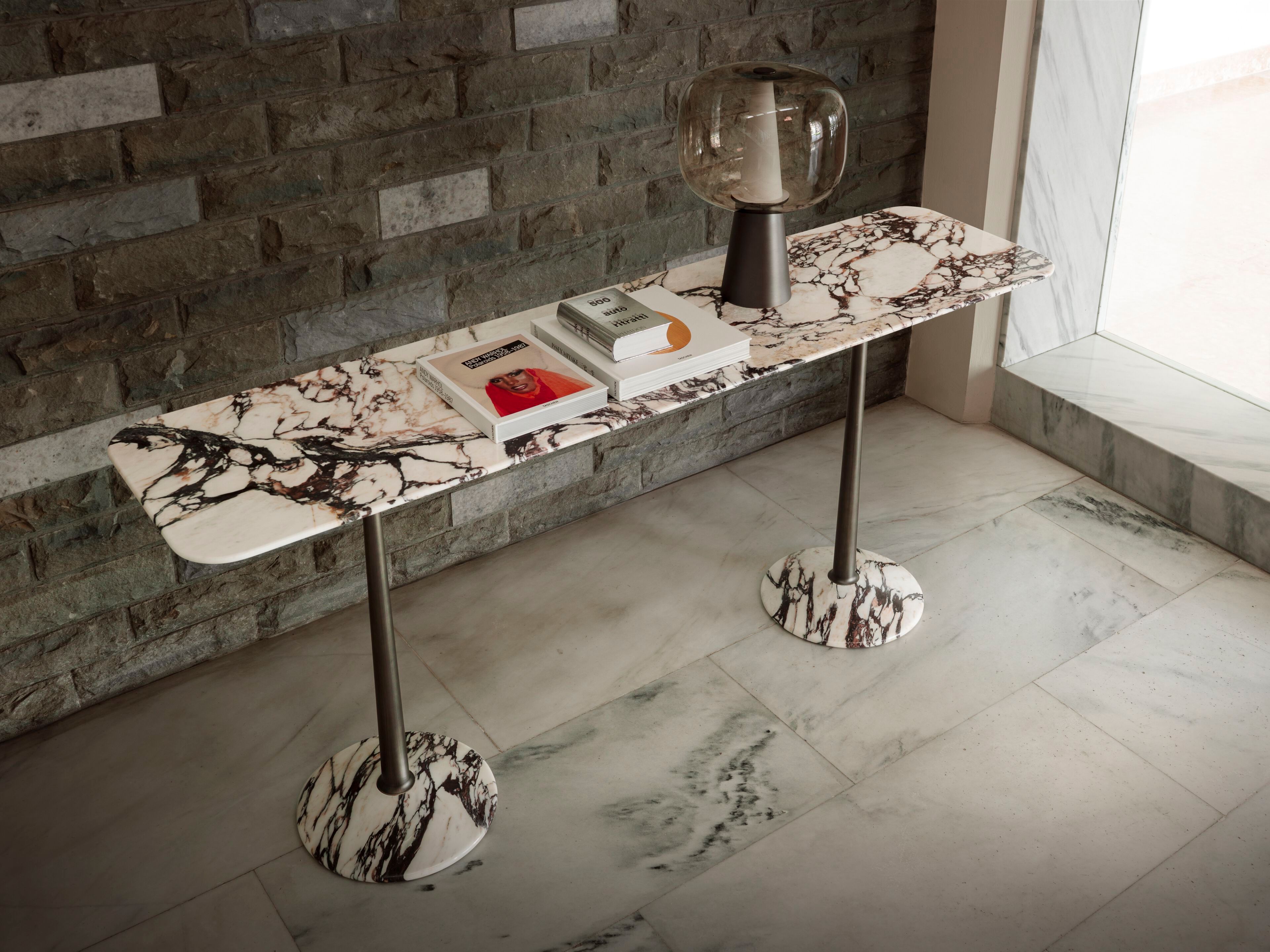 Прямоугольная мраморная консоль GHIDINI1961 ARNOLD ARCH-00073425 - Вид №2