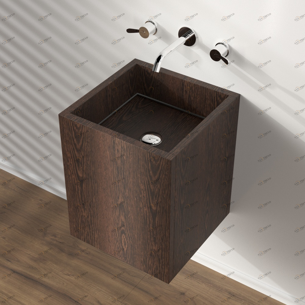 ACER0770MRU Подвесная раковина настенная квадратная Agape 