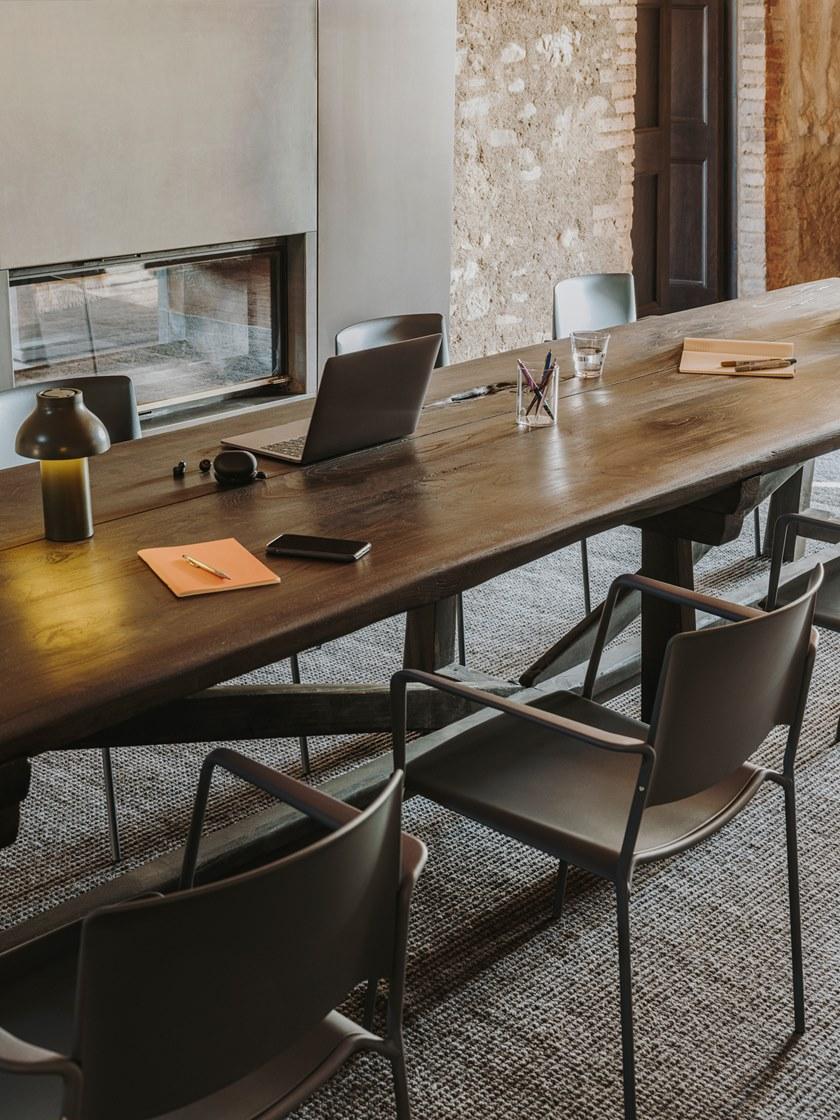 ENEA Штабелируемый тканевый стул с подлокотниками Ema sun-id-1445413 - Вид №14