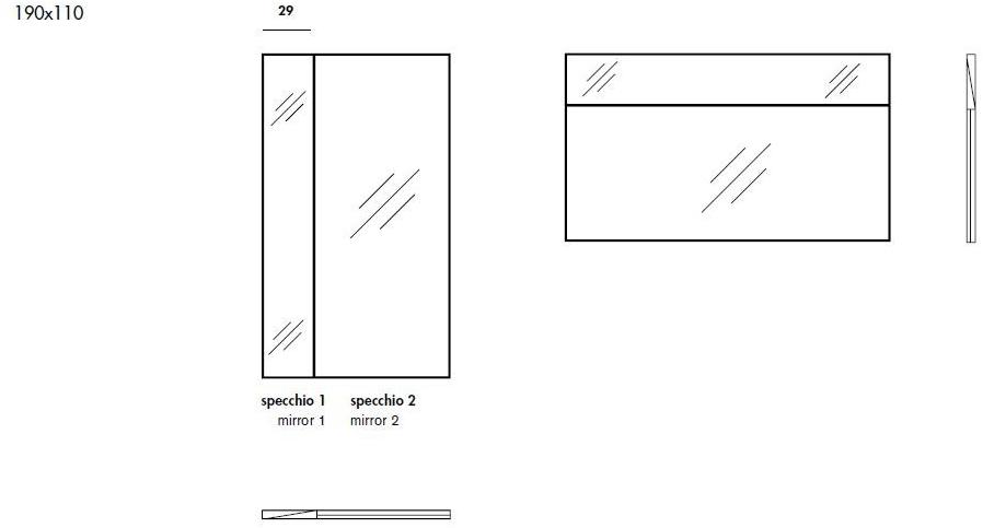 Sovet italia Зеркало прямоугольное в раме sun-id-1493268 - Вид №10
