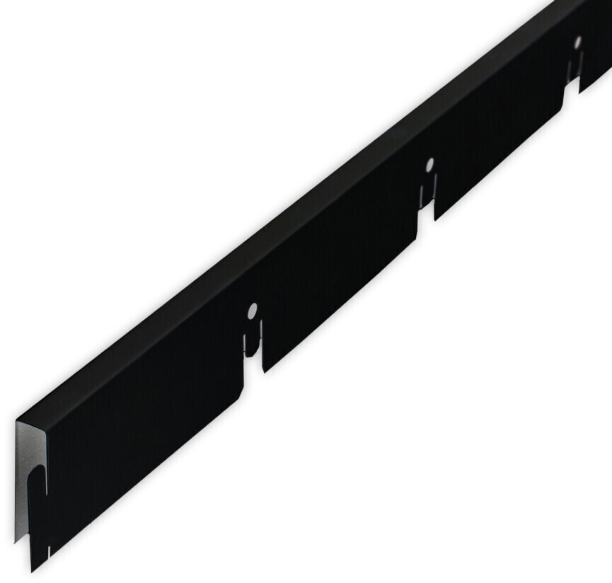 82151781 Рейка направляющая грильято 100x100x40 мм черный 1.2 м STLM-0020497 АЛБЕС