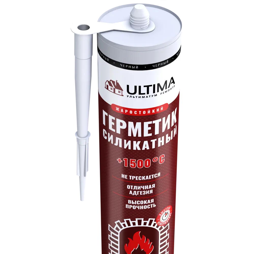 Герметик гидроизоляционный для печи и камина Ultima1500 260 мл STLM-2143430 - Вид №2