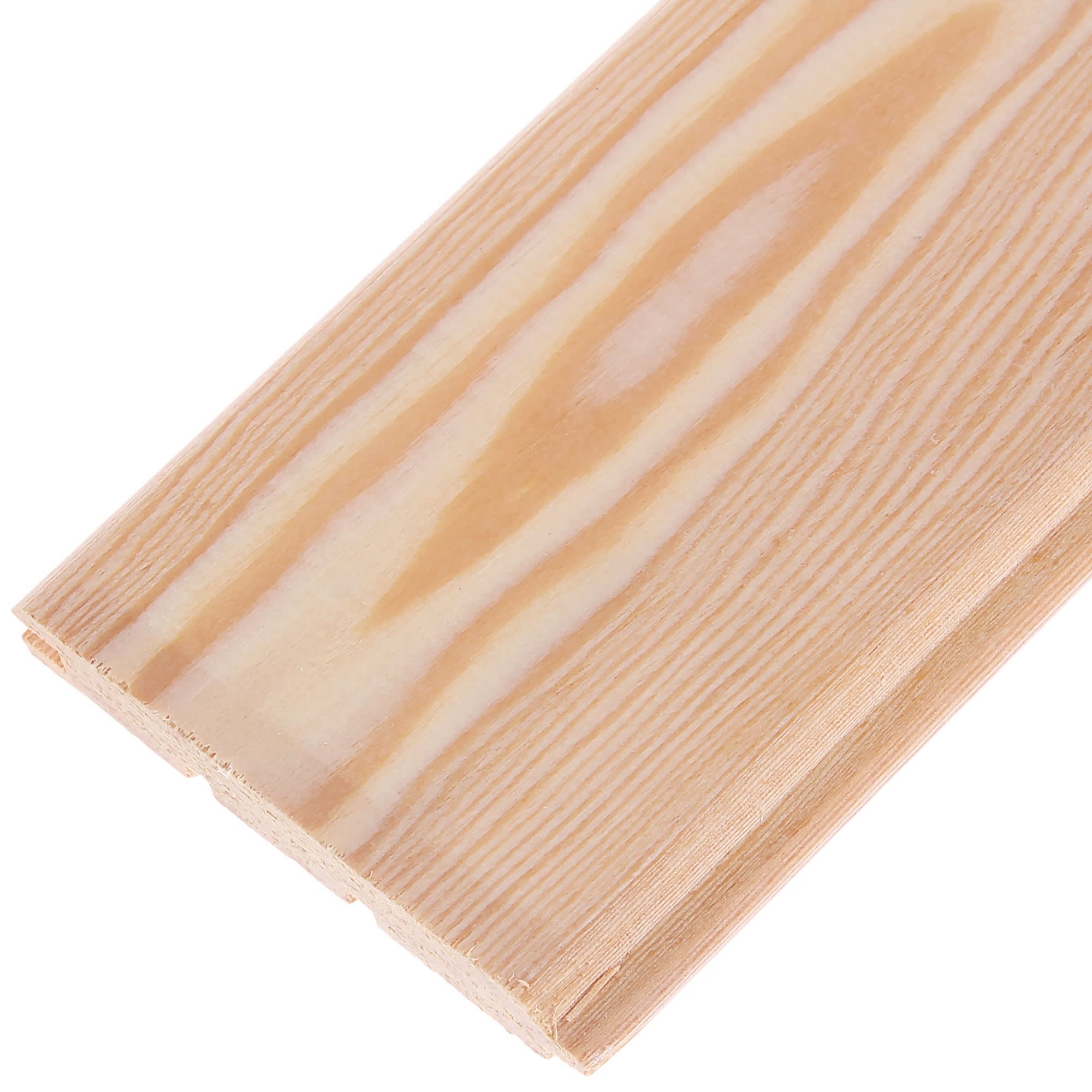 81949787 Вагонка лиственница 14х97х3000 мм штиль сорт Оптима 8 шт. 2.33 м² Santreyd  - Вид №1