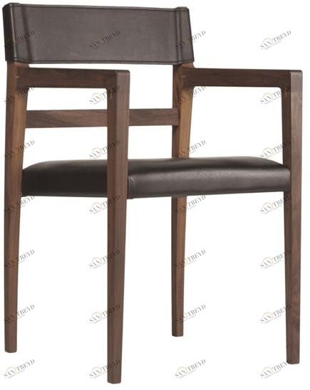 Ritzwell & Co. Мягкое кожаное кресло с подлокотниками Jk sun-id-1494265