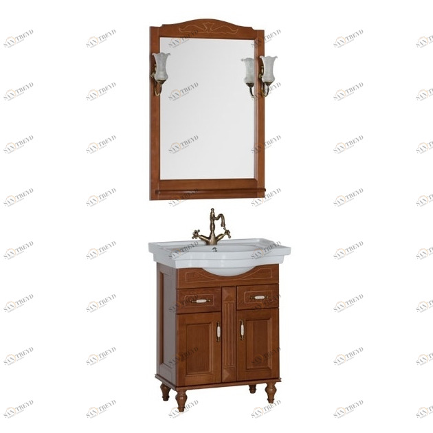 Комплект мебели Aquanet Амелия 70 орех 00179309