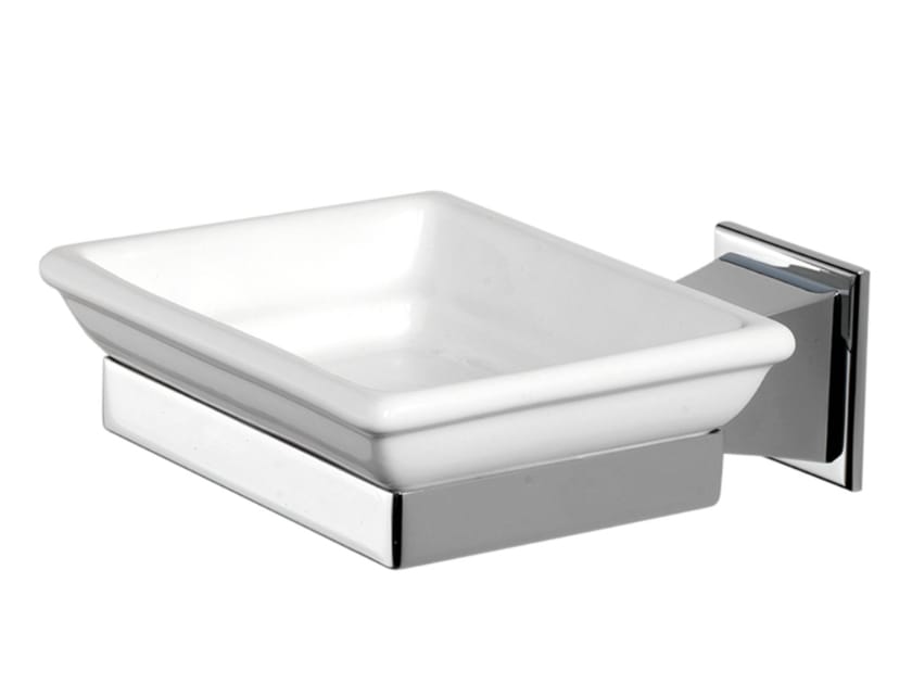 Керамическая и латунная настенная мыльница Devon&Devon Time ARCH-00110651